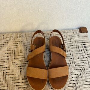 Timberland platform sandal